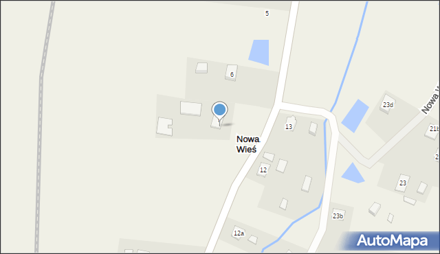 Nowa Wieś, Nowa Wieś, 7A, mapa Nowa Wieś