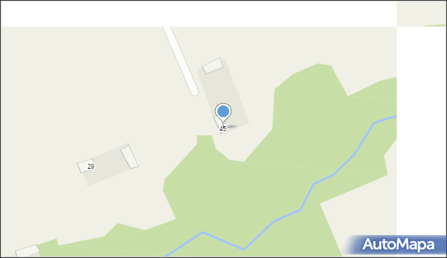 Nowa Wieś, Nowa Wieś, 45, mapa Nowa Wieś