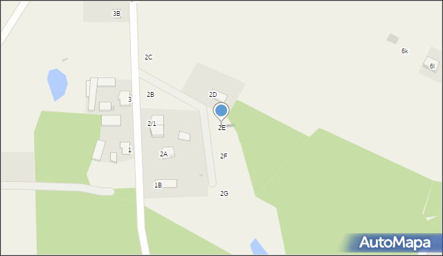 Nowa Wieś, Nowa Wieś, 2E, mapa Nowa Wieś