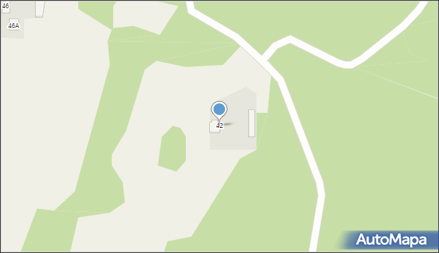 Nowa Wieś, Nowa Wieś, 42, mapa Nowa Wieś