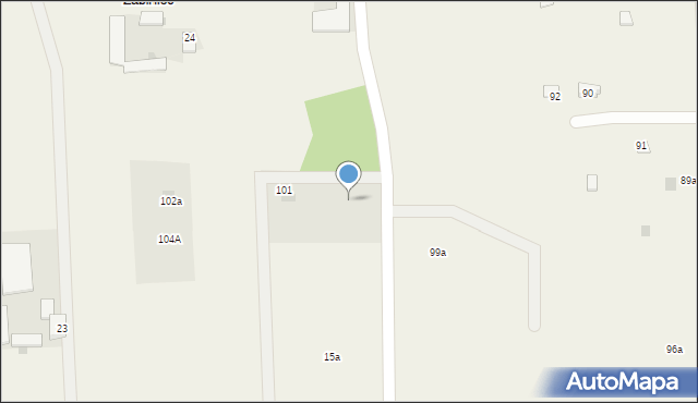 Nowa Wieś, Nowa Wieś, 101a, mapa Nowa Wieś