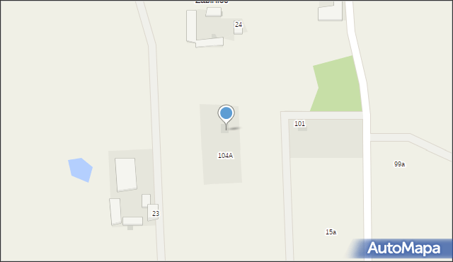 Nowa Wieś, Nowa Wieś, 102a, mapa Nowa Wieś