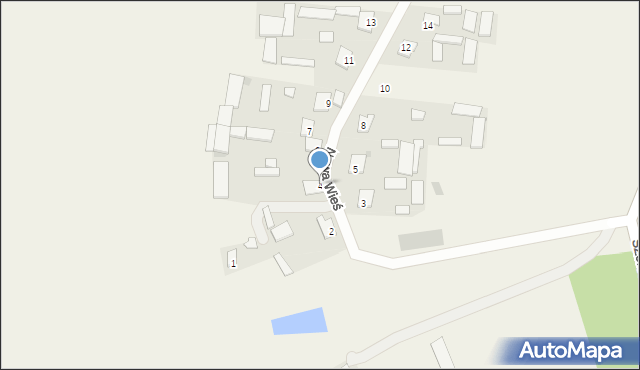 Nowa Wieś, Nowa Wieś, 4, mapa Nowa Wieś