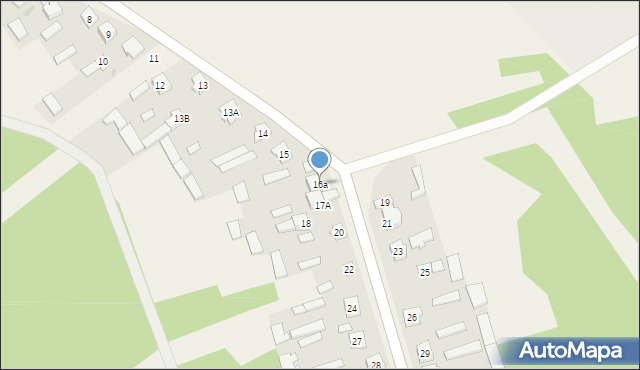 Nowa Wieś, Nowa Wieś, 16a, mapa Nowa Wieś