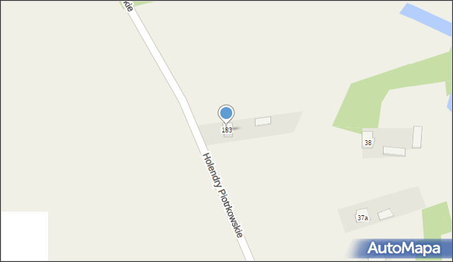 Nowa Wieś, Nowa Wieś, 183, mapa Nowa Wieś