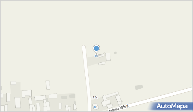 Nowa Wieś, Nowa Wieś, 81, mapa Nowa Wieś