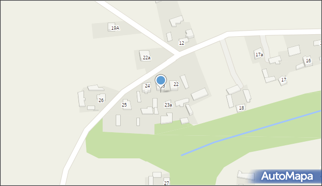 Nowa Wieś, Nowa Wieś, 23b, mapa Nowa Wieś