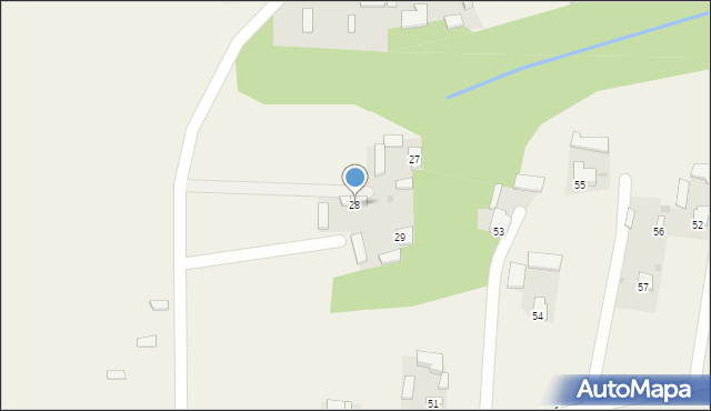 Nowa Wieś, Nowa Wieś, 28, mapa Nowa Wieś