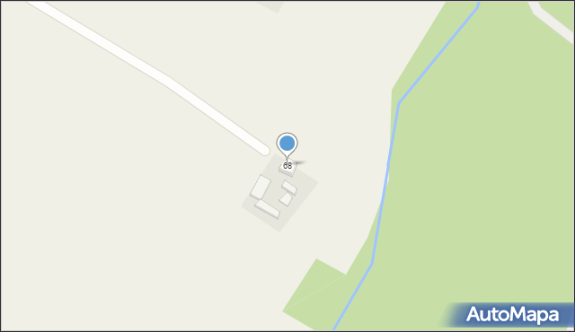 Nowa Wieś, Nowa Wieś, 68, mapa Nowa Wieś