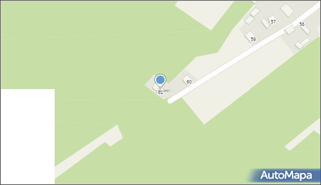 Nowa Wieś, Nowa Wieś, 61, mapa Nowa Wieś