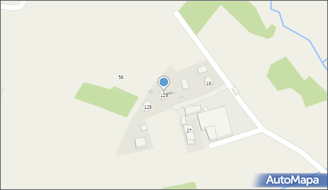 Nowa Wieś, Nowa Wieś, 129, mapa Nowa Wieś