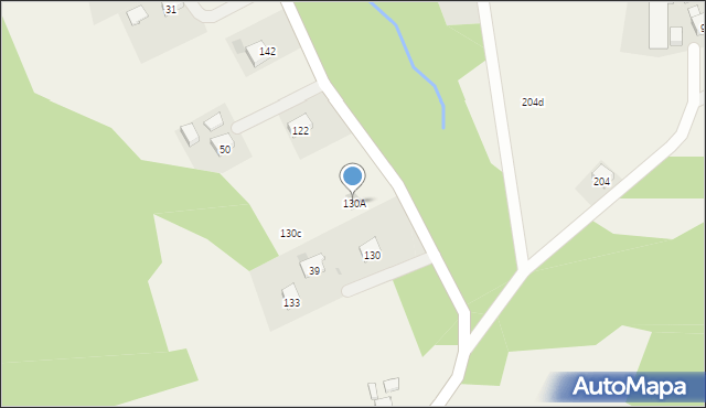 Nowa Wieś, Nowa Wieś, 130A, mapa Nowa Wieś