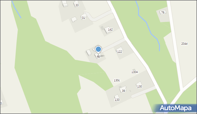Nowa Wieś, Nowa Wieś, 50, mapa Nowa Wieś