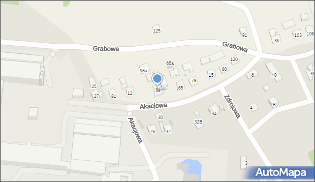 Nowa Wieś, Nowa Wieś, 58, mapa Nowa Wieś