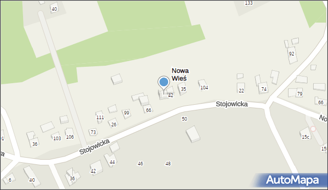 Nowa Wieś, Nowa Wieś, 94, mapa Nowa Wieś