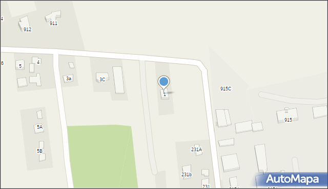Nowa Wieś, Nowa Wieś, 1, mapa Nowa Wieś