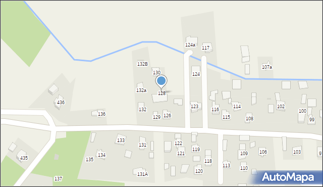 Nowa Wieś, Nowa Wieś, 128, mapa Nowa Wieś