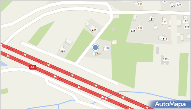 Nowa Wieś, Nowa Wieś, 139A, mapa Nowa Wieś