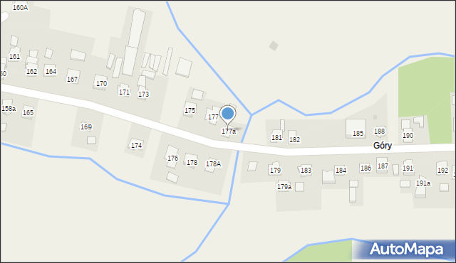 Nowa Wieś, Nowa Wieś, 177a, mapa Nowa Wieś