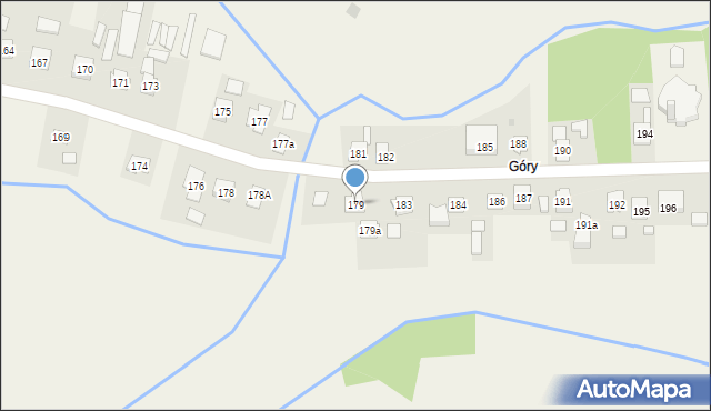 Nowa Wieś, Nowa Wieś, 179, mapa Nowa Wieś
