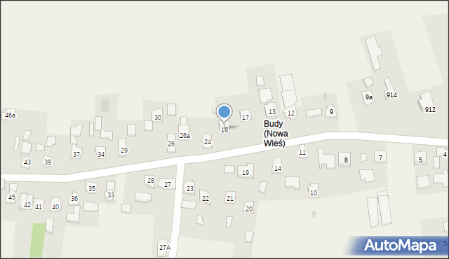 Nowa Wieś, Nowa Wieś, 18, mapa Nowa Wieś