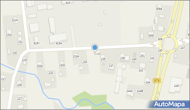 Nowa Wieś, Nowa Wieś, 235a, mapa Nowa Wieś