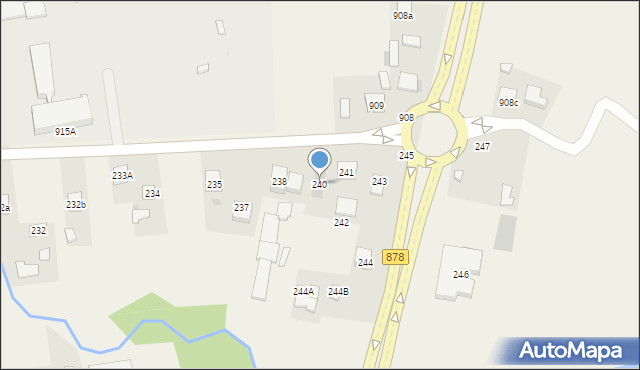 Nowa Wieś, Nowa Wieś, 240, mapa Nowa Wieś