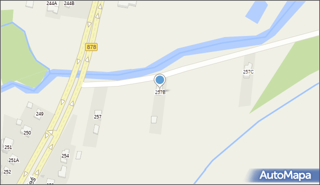 Nowa Wieś, Nowa Wieś, 257B, mapa Nowa Wieś