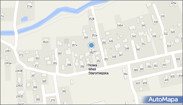 Nowa Wieś, Nowa Wieś, 354, mapa Nowa Wieś