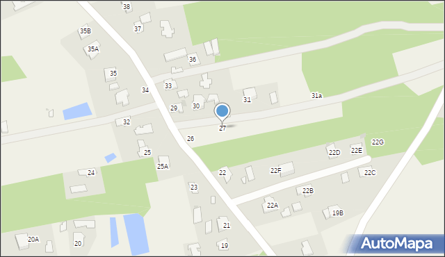Nowa Wieś, Nowa Wieś, 27, mapa Nowa Wieś
