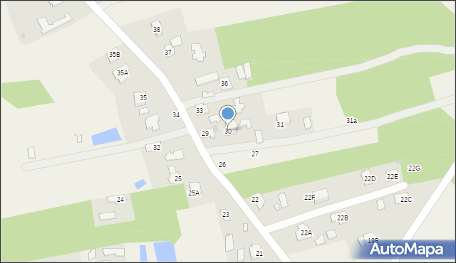 Nowa Wieś, Nowa Wieś, 30, mapa Nowa Wieś
