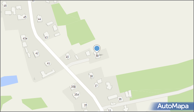 Nowa Wieś, Nowa Wieś, 39, mapa Nowa Wieś
