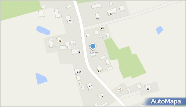 Nowa Wieś, Nowa Wieś, 44, mapa Nowa Wieś