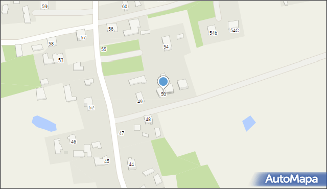 Nowa Wieś, Nowa Wieś, 50, mapa Nowa Wieś