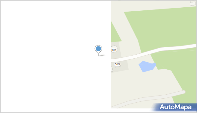 Nowa Wieś, Nowa Wieś, 60G, mapa Nowa Wieś