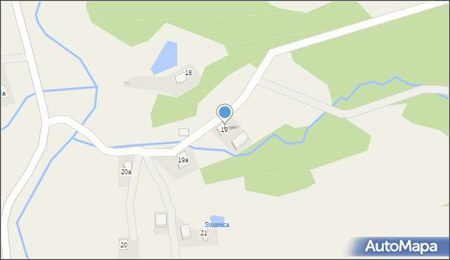 Nowa Wieś, Nowa Wieś, 19, mapa Nowa Wieś