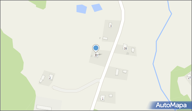 Nowa Wieś, Nowa Wieś, 30, mapa Nowa Wieś