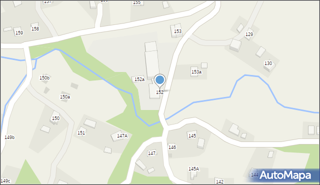 Nowa Wieś, Nowa Wieś, 152, mapa Nowa Wieś