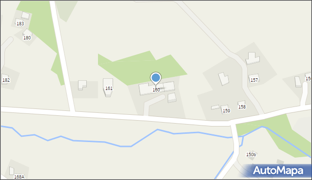 Nowa Wieś, Nowa Wieś, 160, mapa Nowa Wieś