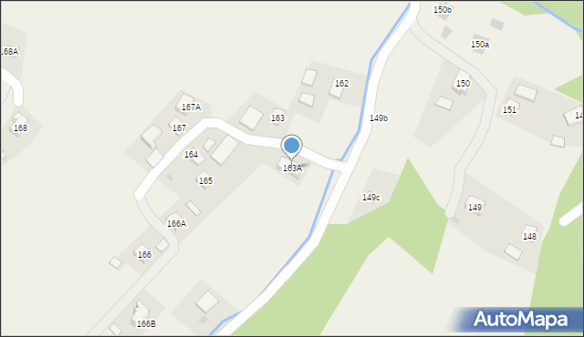 Nowa Wieś, Nowa Wieś, 163A, mapa Nowa Wieś