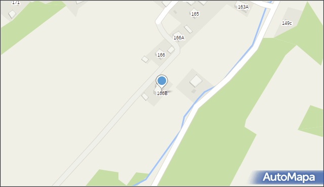 Nowa Wieś, Nowa Wieś, 166B, mapa Nowa Wieś