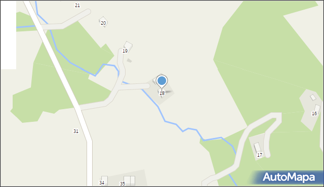 Nowa Wieś, Nowa Wieś, 18, mapa Nowa Wieś