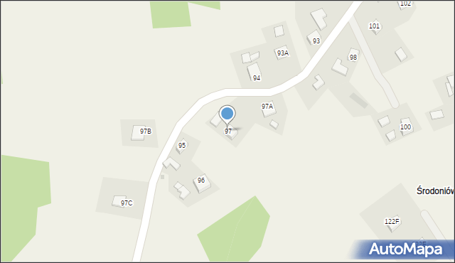 Nowa Wieś, Nowa Wieś, 97, mapa Nowa Wieś