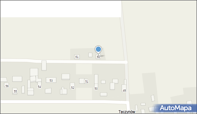 Nowa Wieś, Nowa Wieś, 62, mapa Nowa Wieś