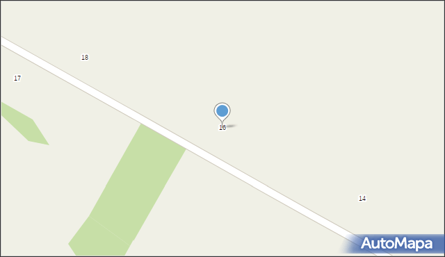 Nowa Wieś, Nowa Wieś, 16, mapa Nowa Wieś