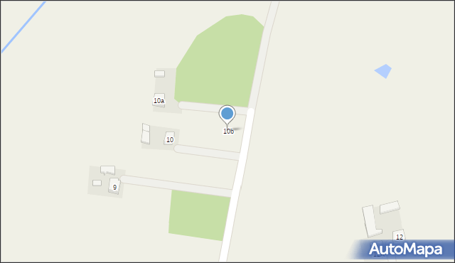 Nowa Wieś, Nowa Wieś, 10b, mapa Nowa Wieś