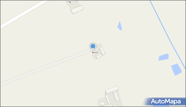 Nowa Wieś, Nowa Wieś, 77, mapa Nowa Wieś