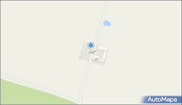 Nowa Wieś, Nowa Wieś, 101a, mapa Nowa Wieś