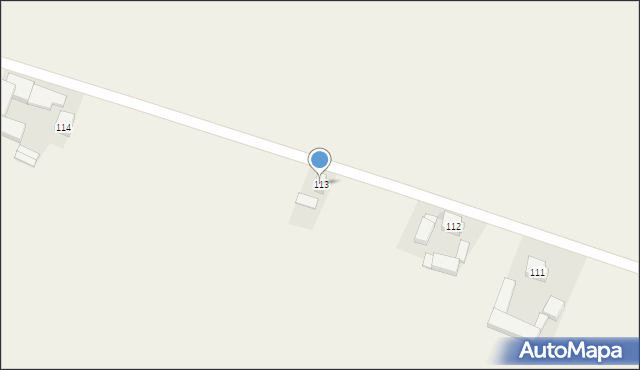Nowa Wieś, Nowa Wieś, 113, mapa Nowa Wieś