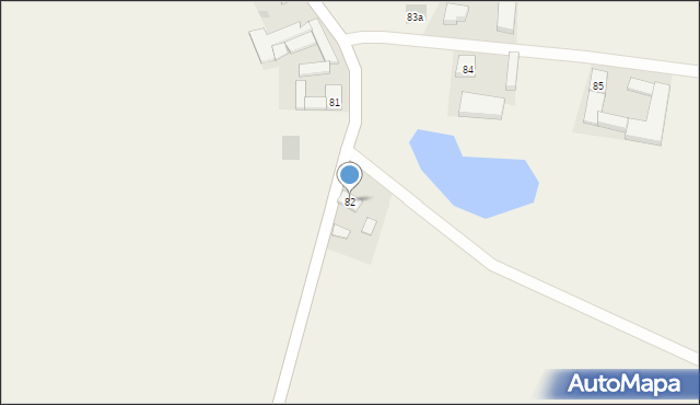 Nowa Wieś, Nowa Wieś, 82, mapa Nowa Wieś
